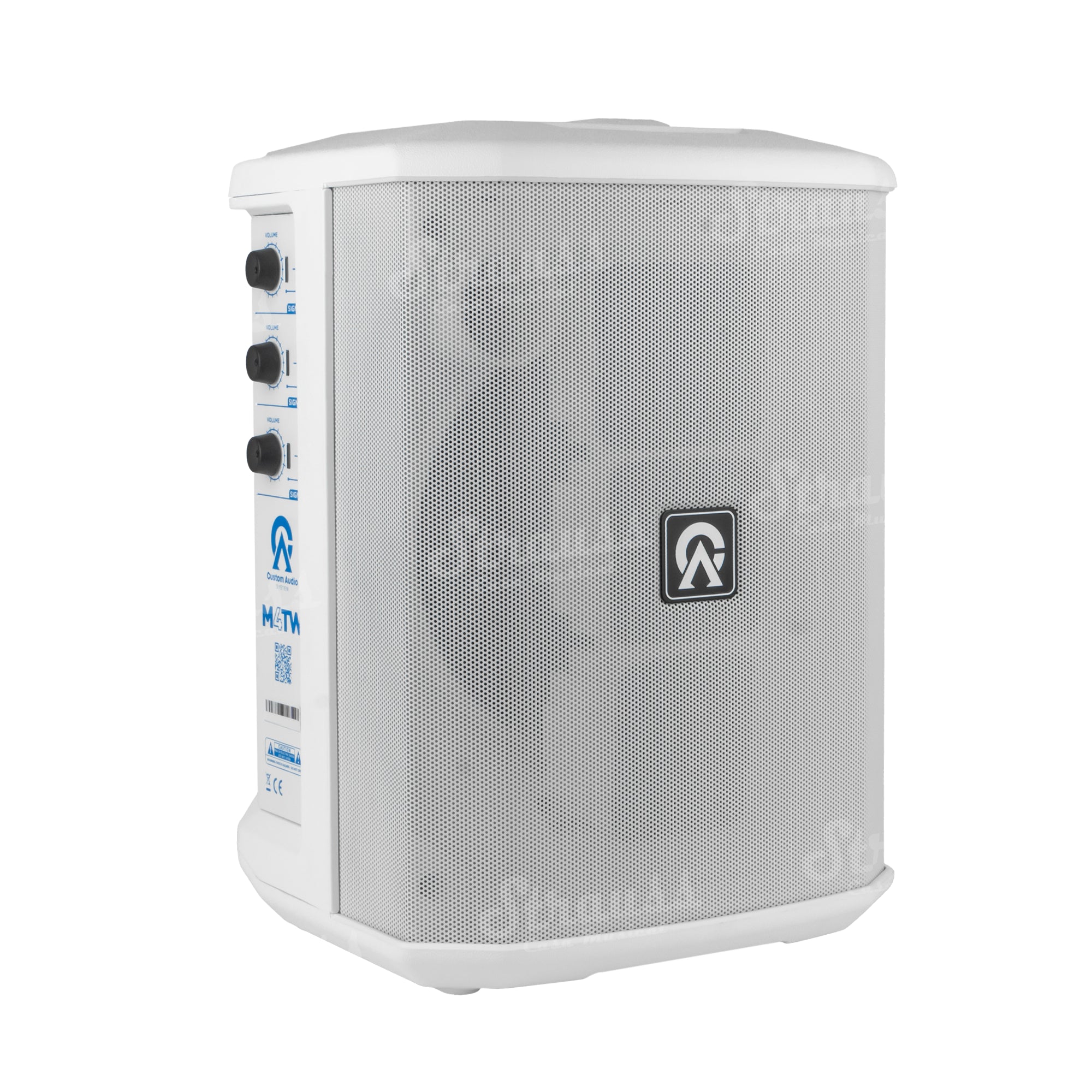 Custom Audio System Parlante Portátil - M4TW White