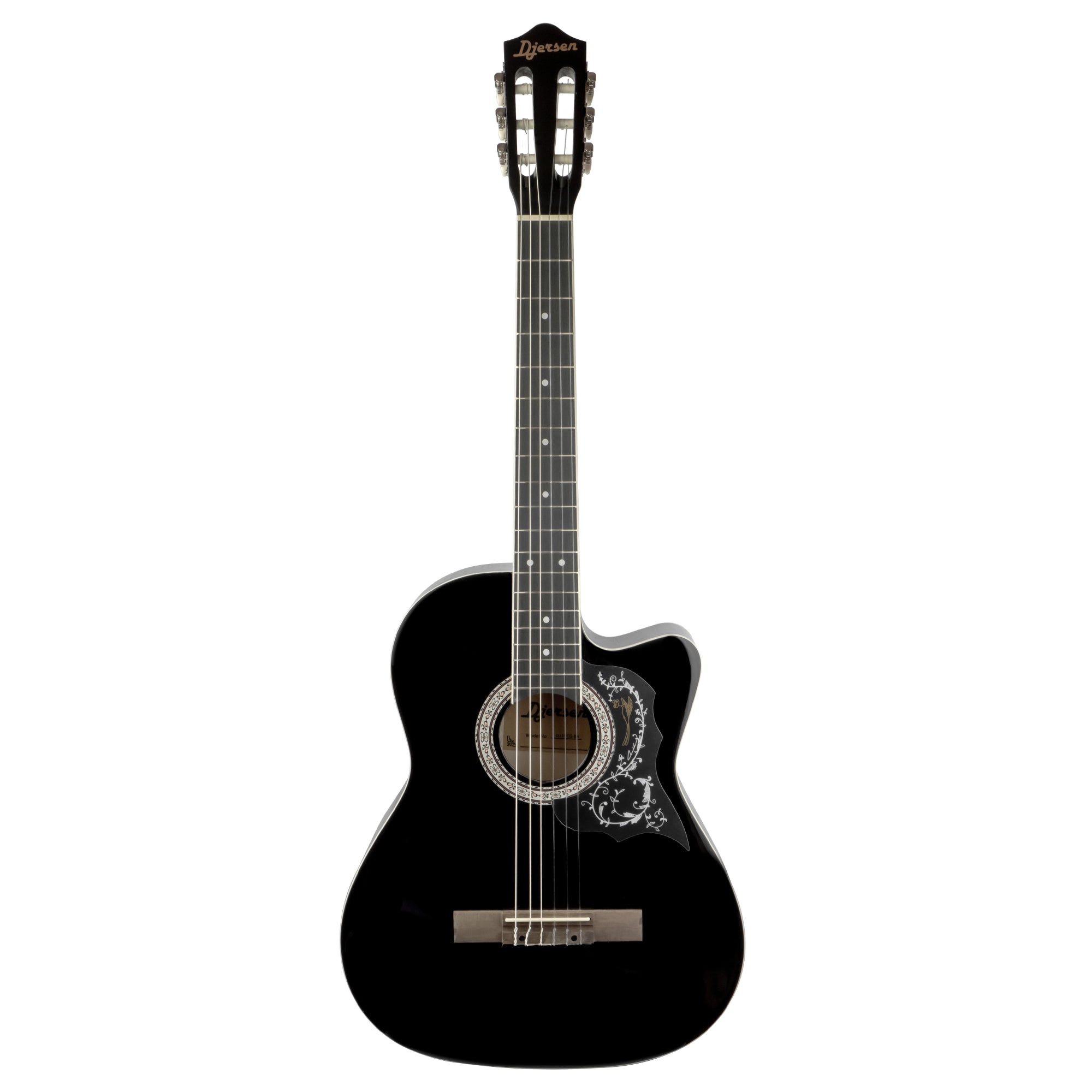 Guitarra Clásica con corte 39" Djersen - DJ39CG-BK
