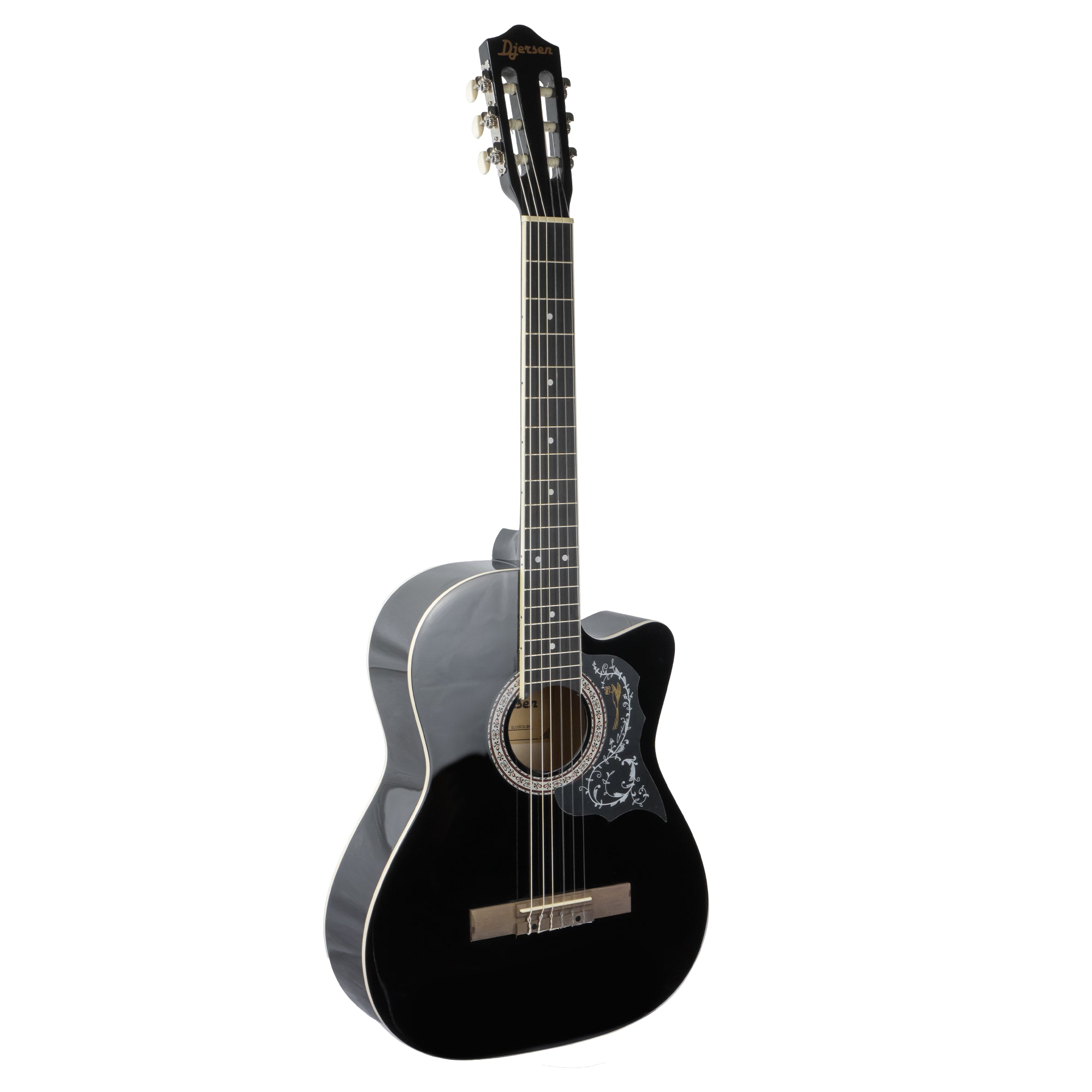 Guitarra Clásica con corte 39" Djersen - DJ39CG-BK