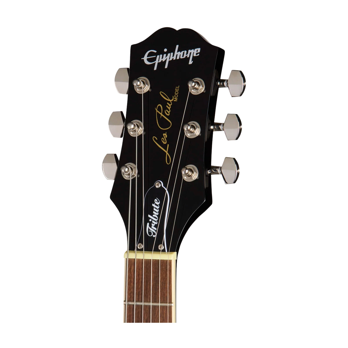 Guitarra Electrica Epiphone Les Paul Tribute Plus Transparent Ebony - E1LPTPEBBNH1