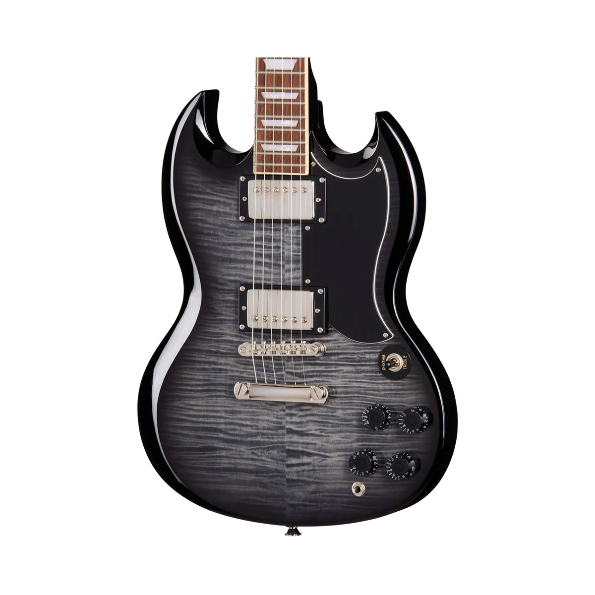 Guitarra Electrica Epiphone SG Tribute Plus Transparent Ebony - E1SGTPEBBNH1