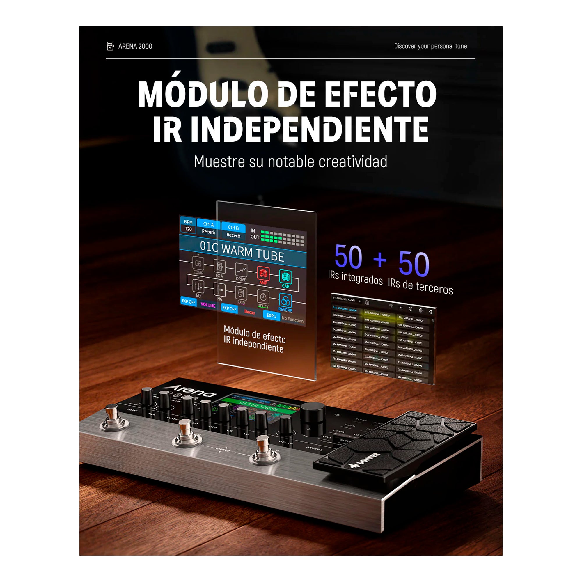 Pedalera Multiefectos Donner EC1790 - Arena 2000