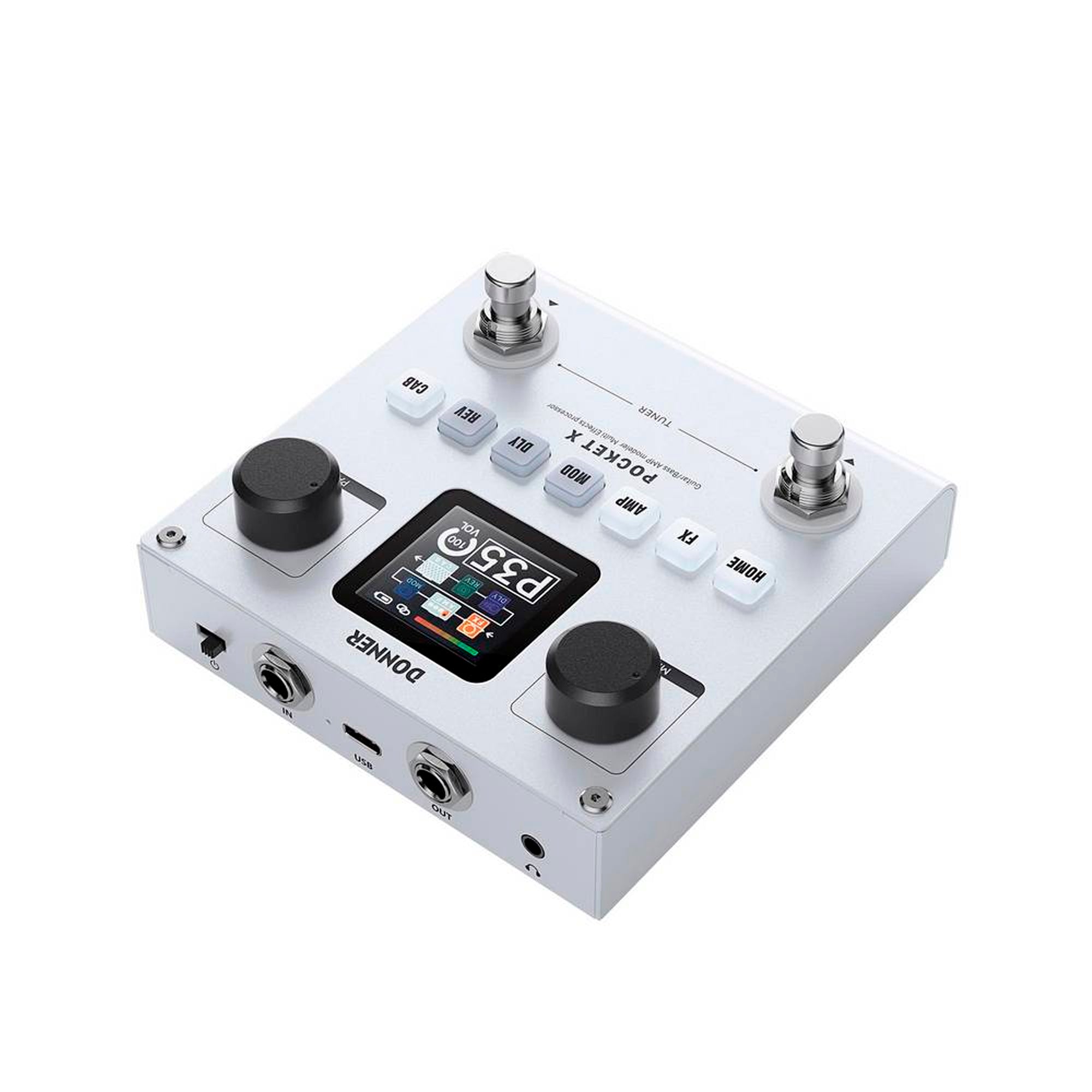 Pedal modelador Donner POCKET X - EC7031