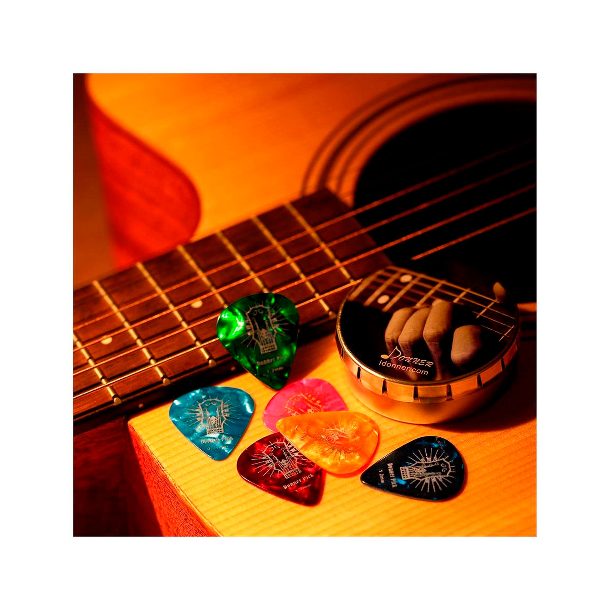 Pack de 16 uñas celuloide Donner - EC854