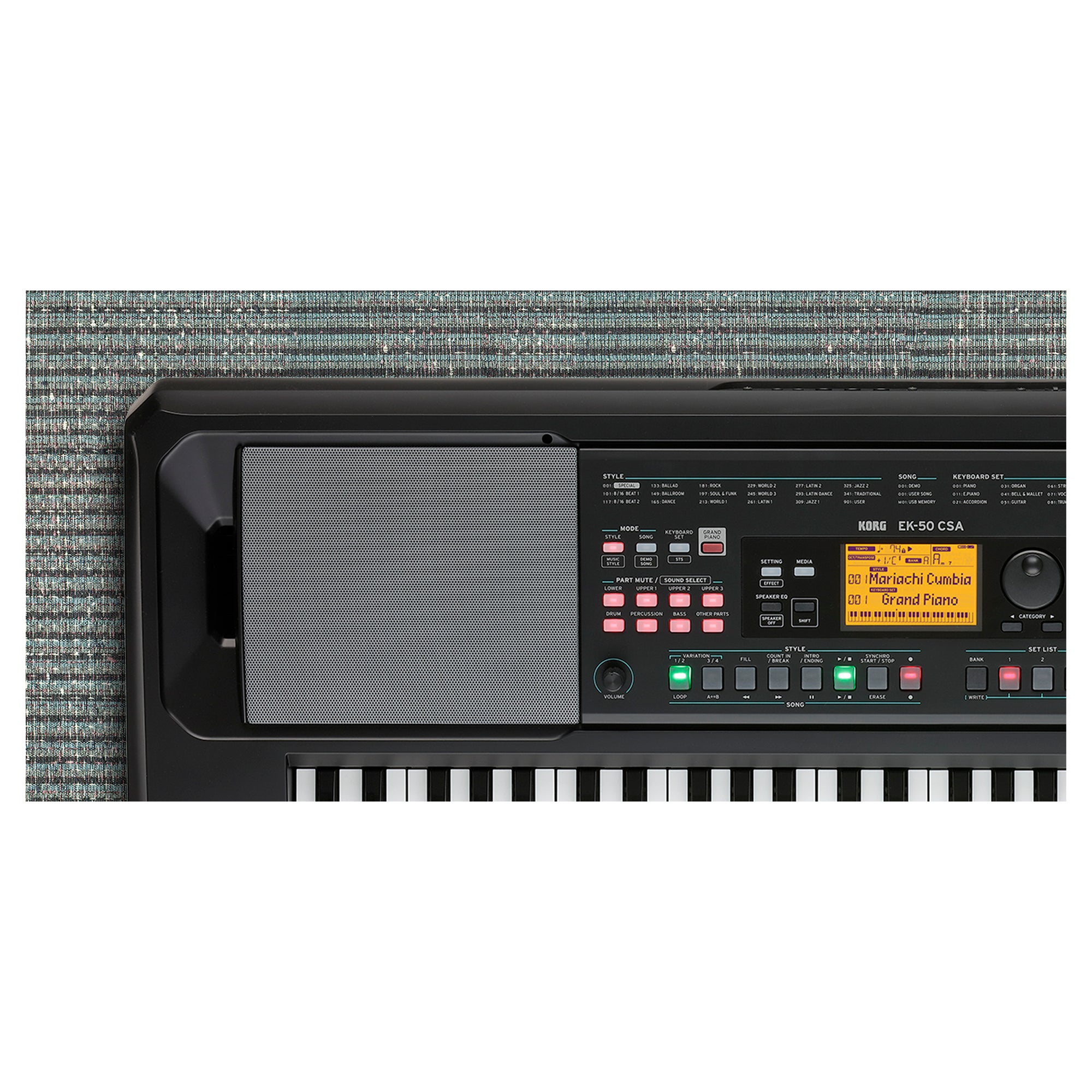Teclado Entertainer Korg - EK-50 CSA