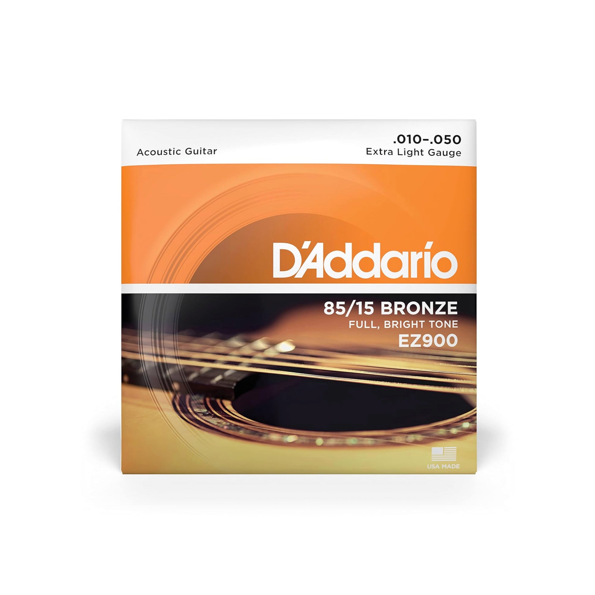 Set De Cuerdas Para Guitarra Acústica 10-50 Daddario - EZ900