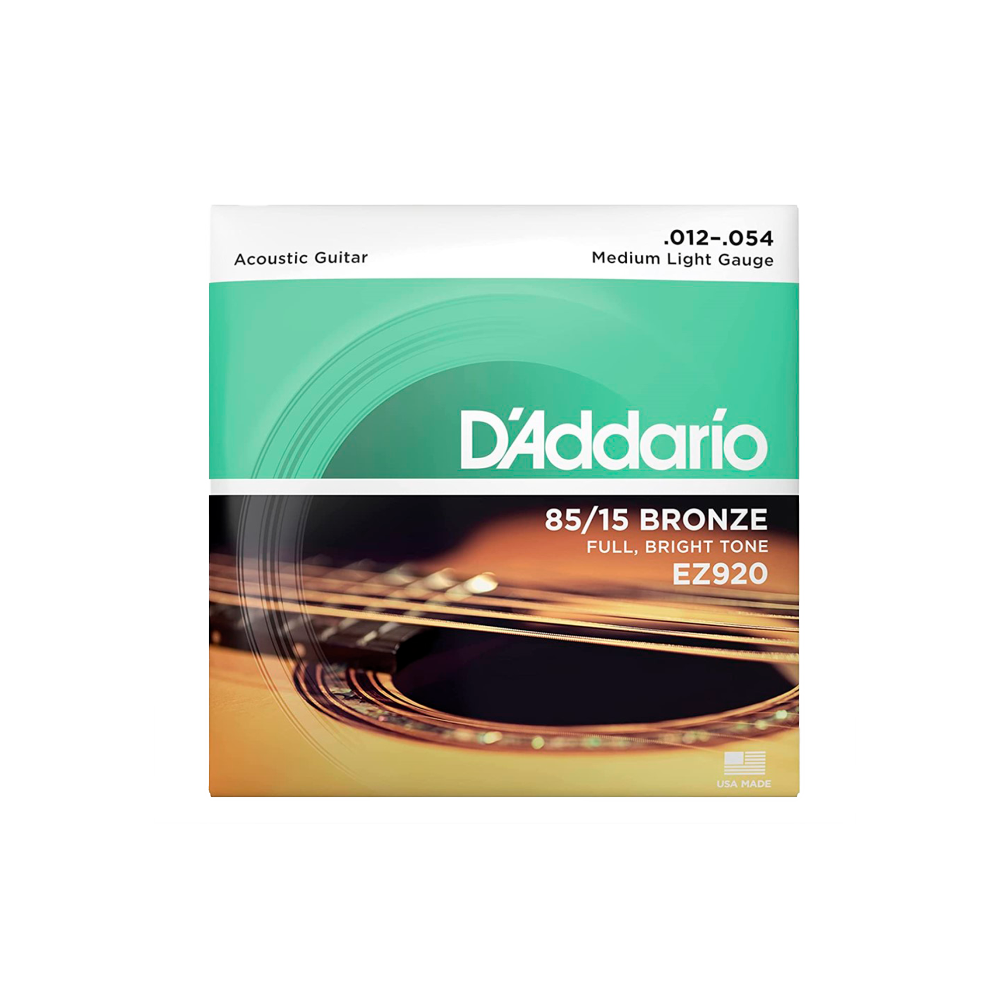 Set De Cuerdas Para Guitarra Acústica 12-54 Daddario - EZ920