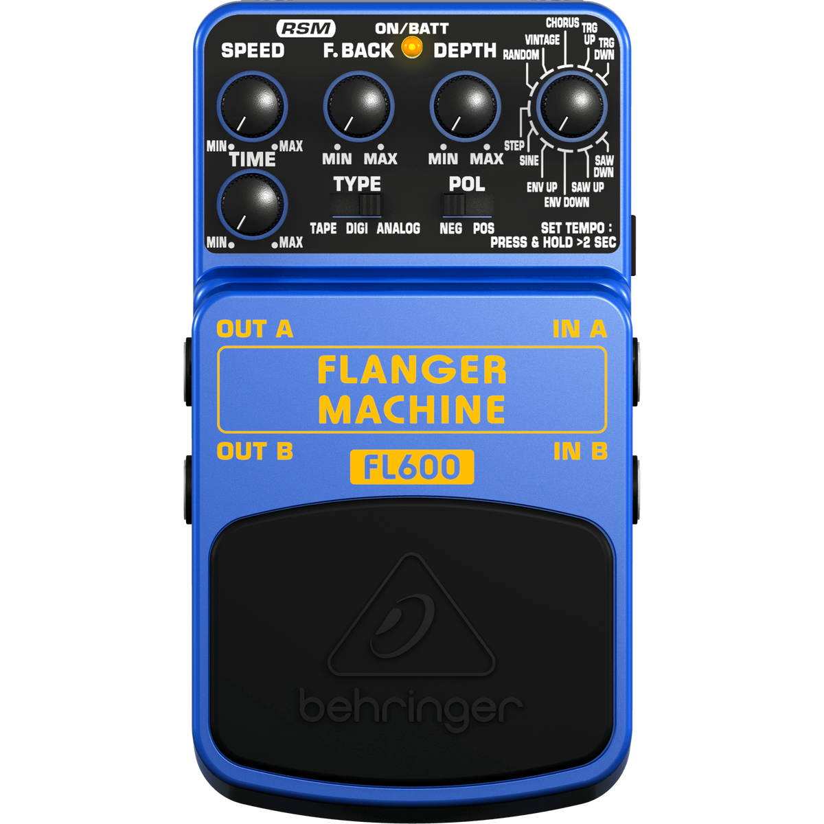 BEHRINGER Flanger Machine FL-600 ベリンガー Pedal Flanger Machine Behringer - FL600