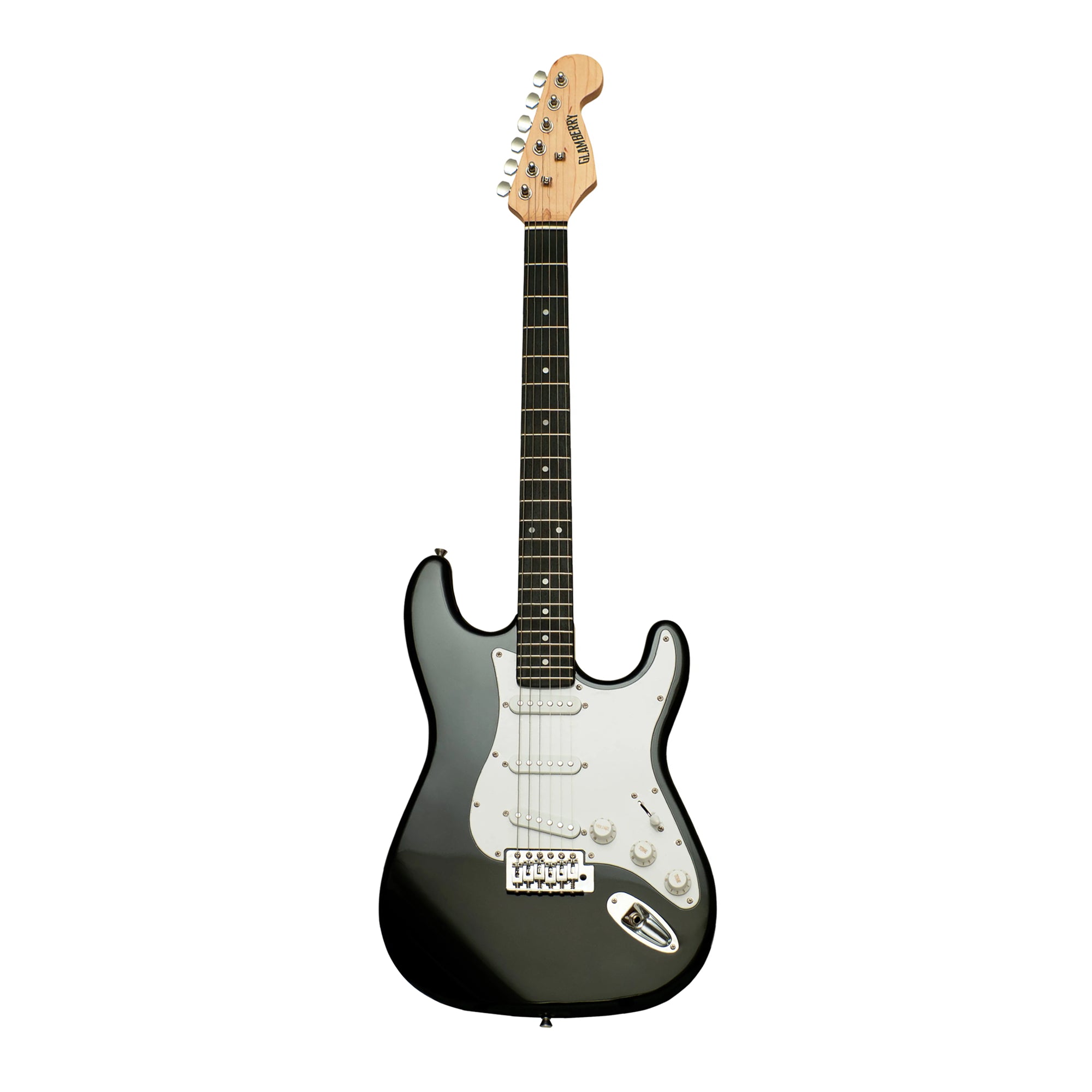 Guitarra Eléctrica Stratocaster Glamberry Negra