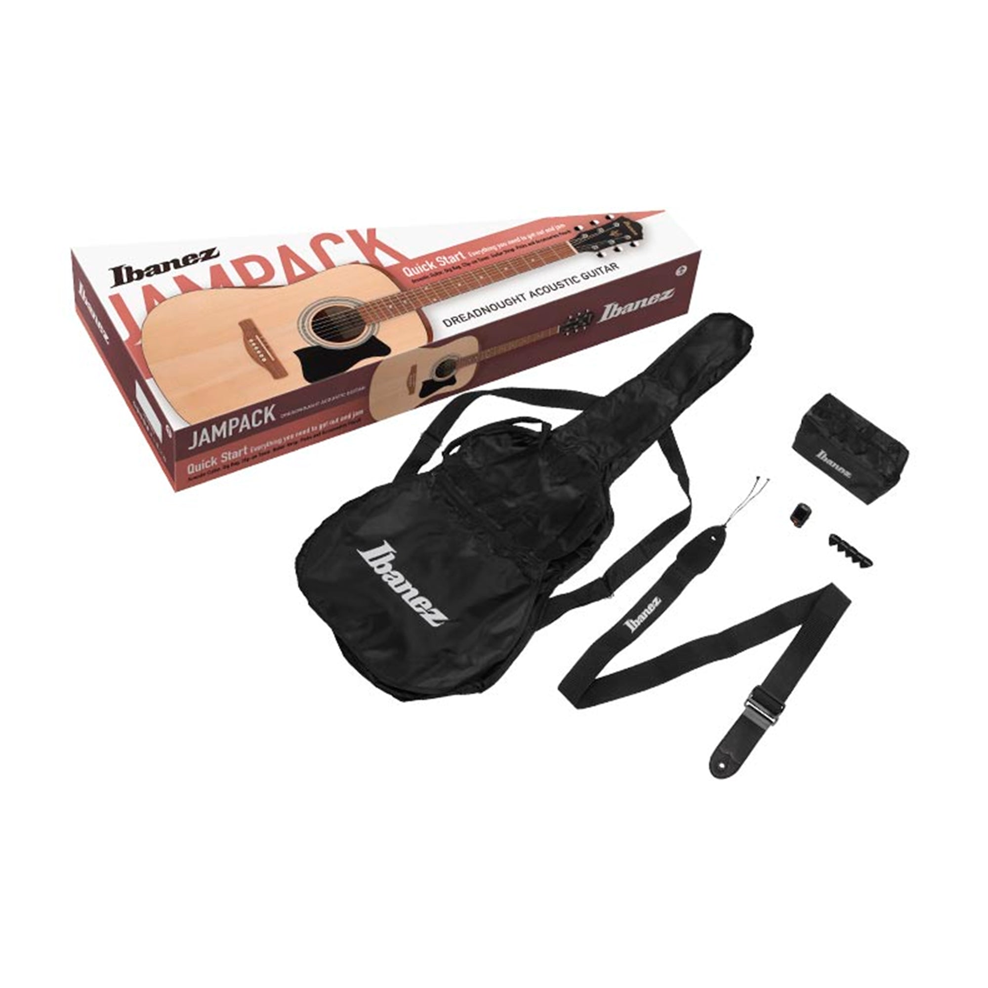 Guitarra Acústica Dreadnought Ibanez Jampack - IJV50