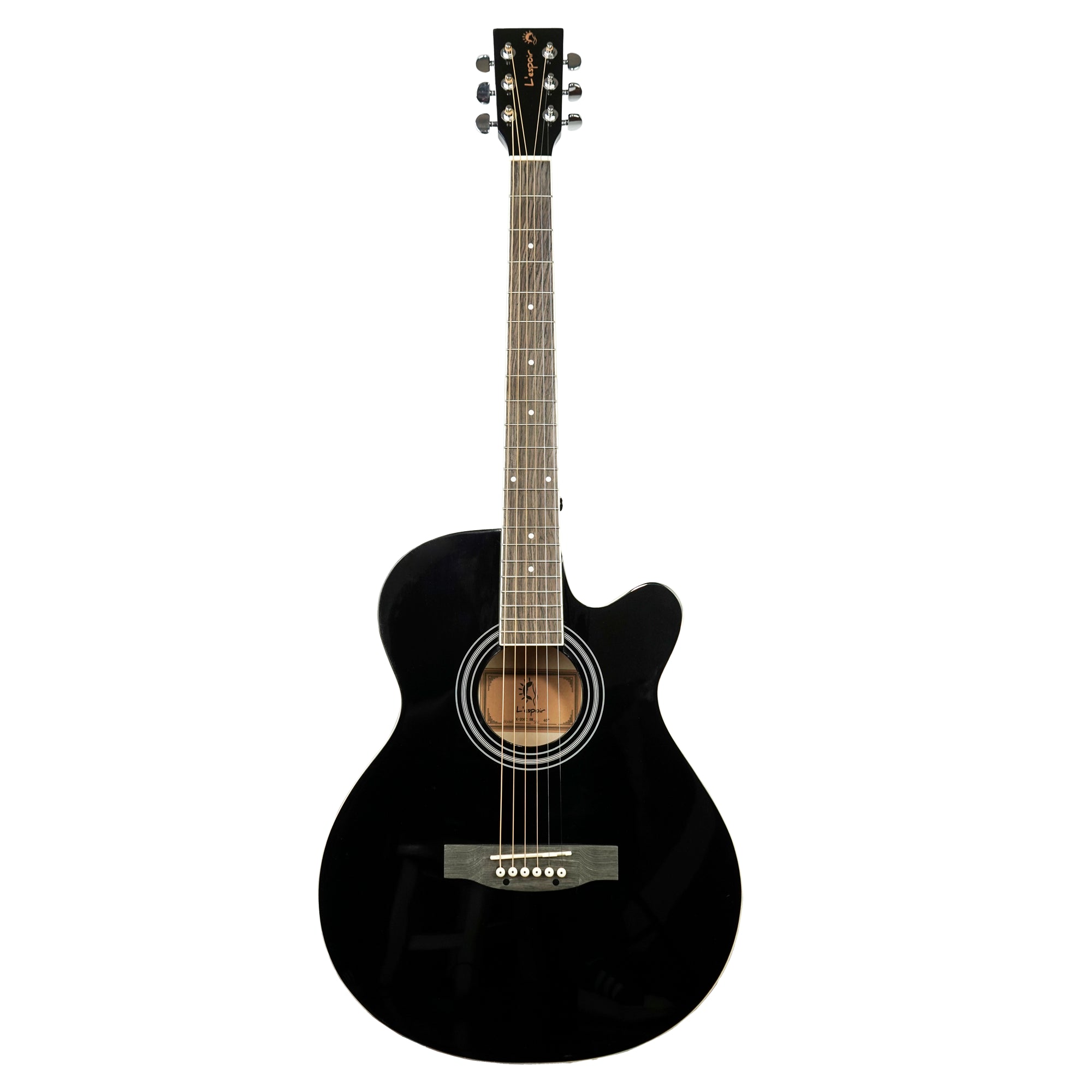 Guitarra Acústica 40" Lespoir - K-206C BK