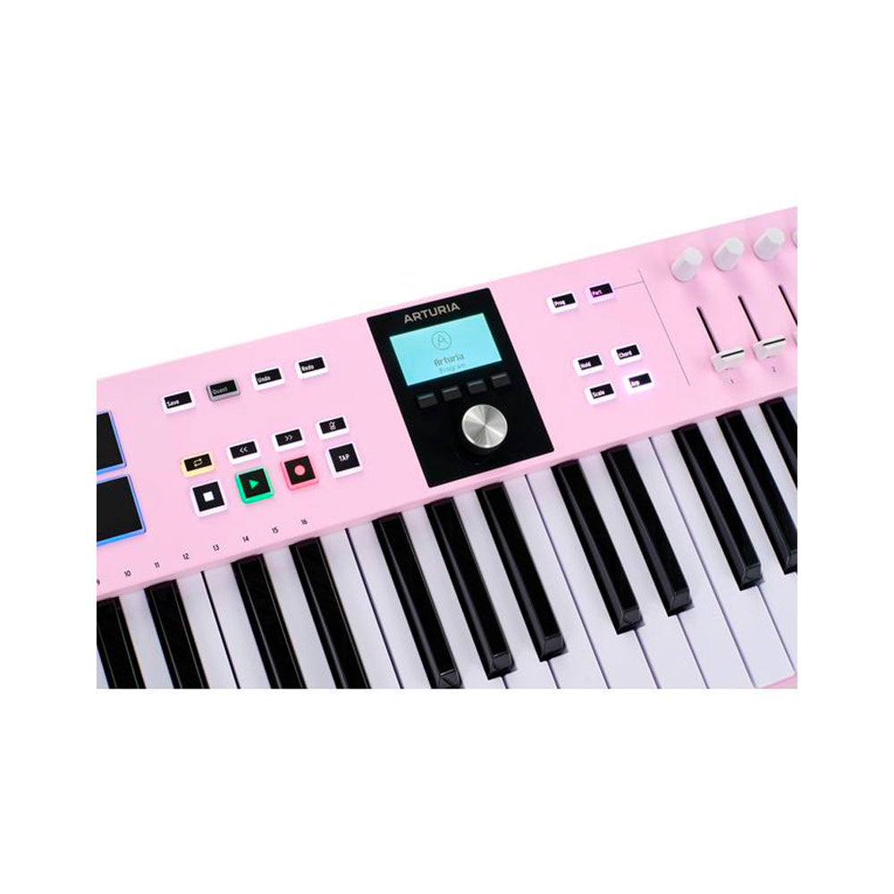 Controlador MIDI Arturia - KeyLAB Essential 49 MK3 Rose Quartz