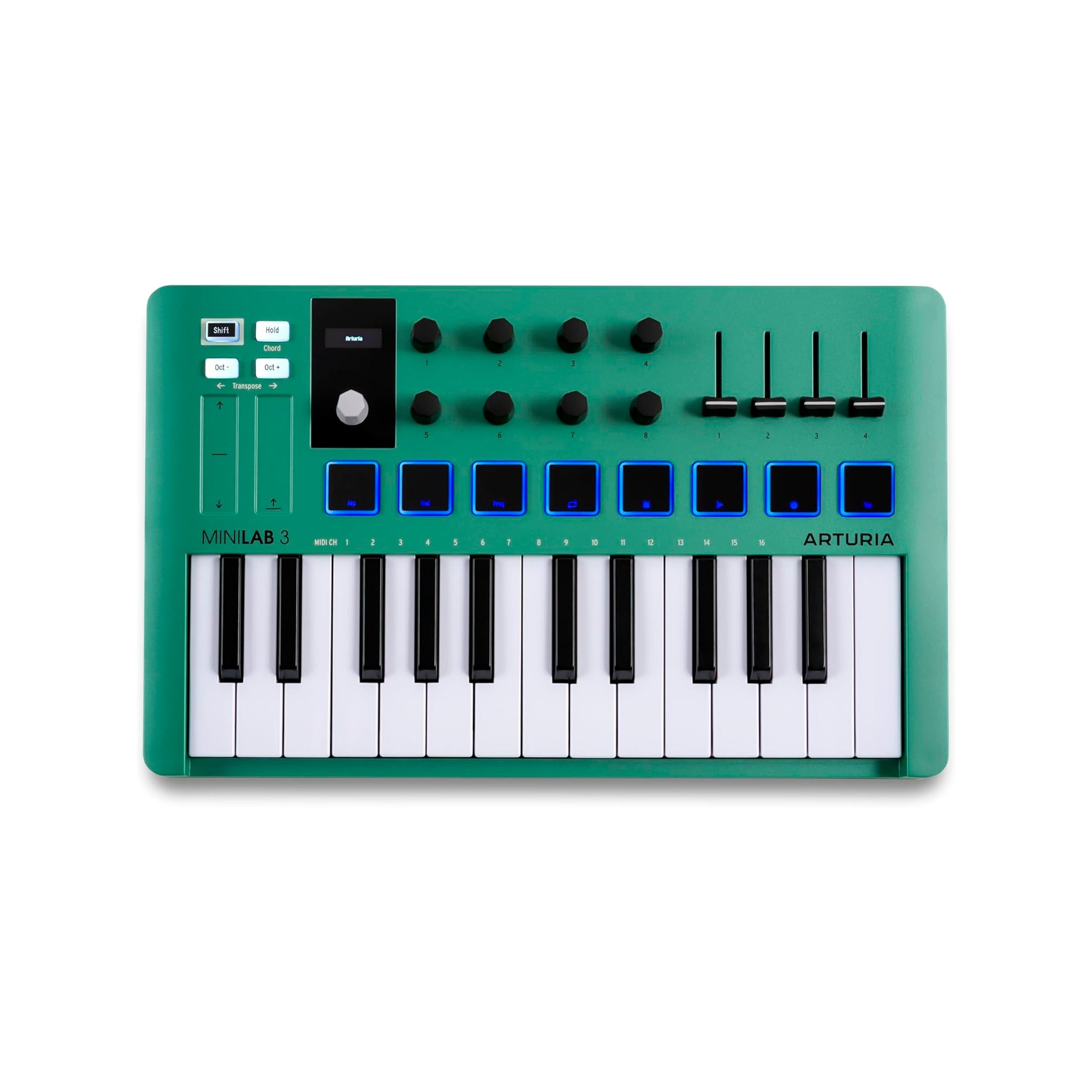 Controlador MIDI Arturia MiniLAB MK3 Mint Edition