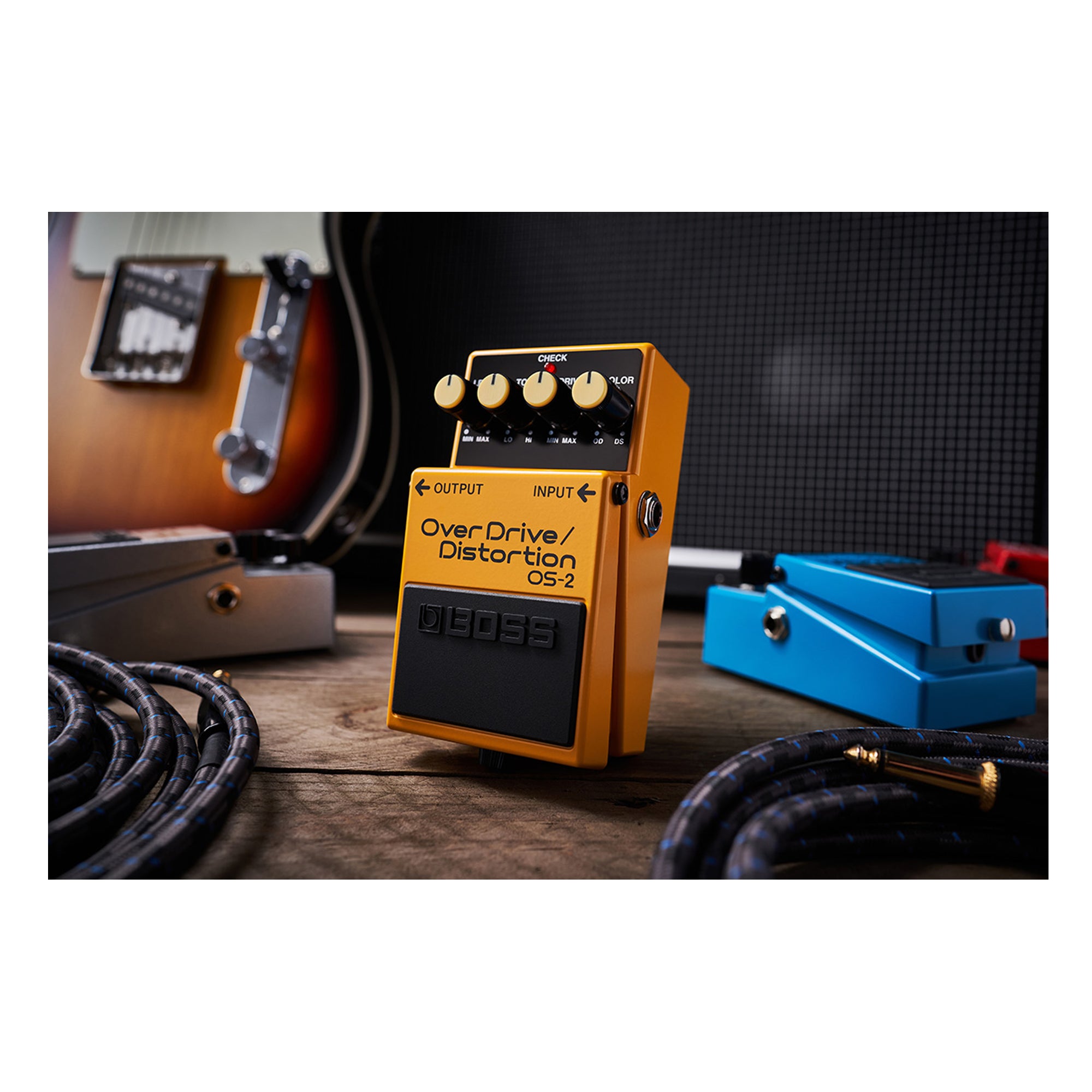 Pedal Overdrive/Distortion Boss - OS-2