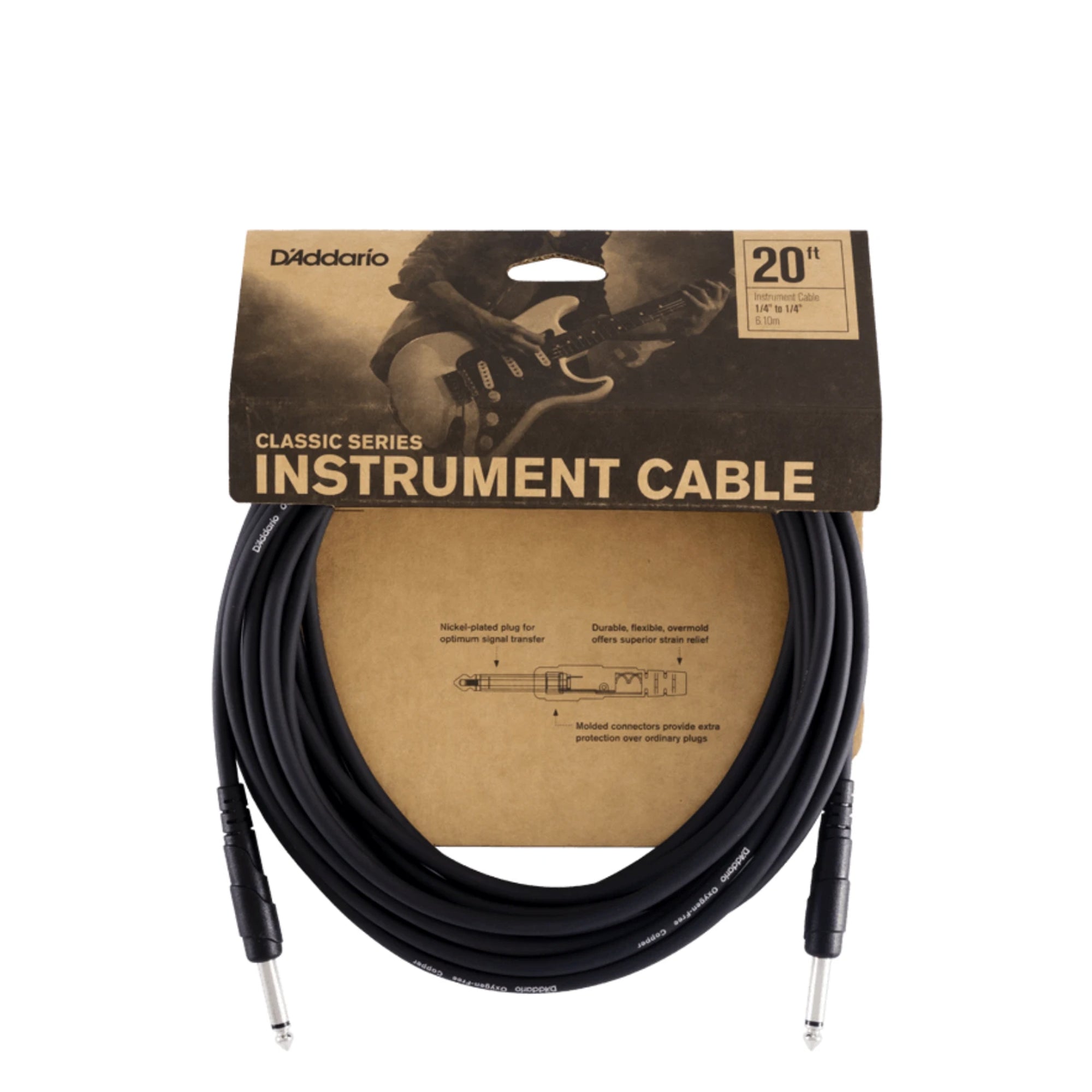 Cable Para Instrumentos Daddario - PW-CGT-20