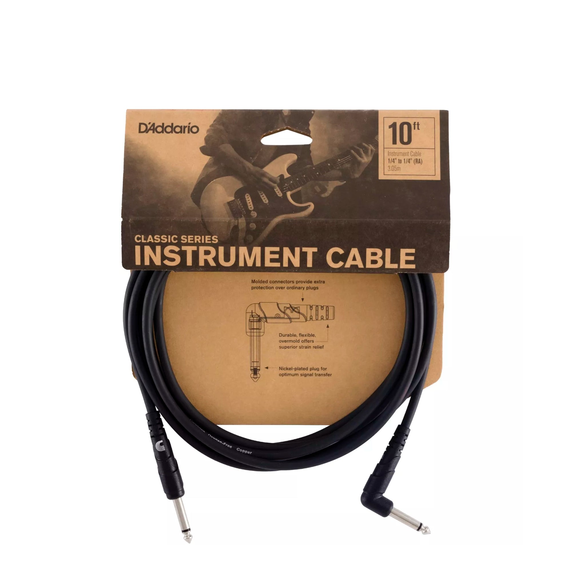 Cable Para Instrumentos Daddario - PW-CGTRA-10