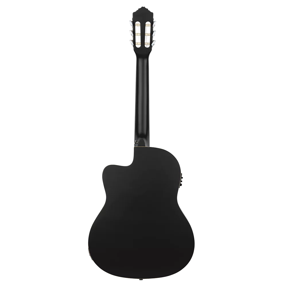 Guitarra Electroacustica Negro Ortega - RCE125SN-SBK