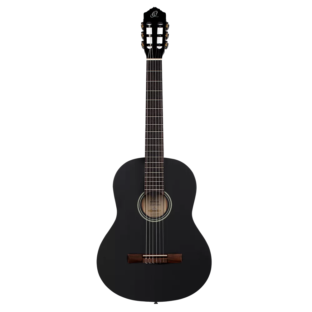 Guitarra Acustica Negro Mate Ortega - RST5MBK