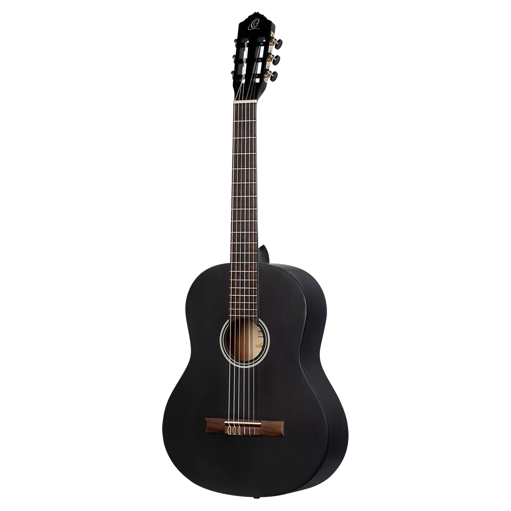Guitarra Acustica Negro Mate Ortega - RST5MBK