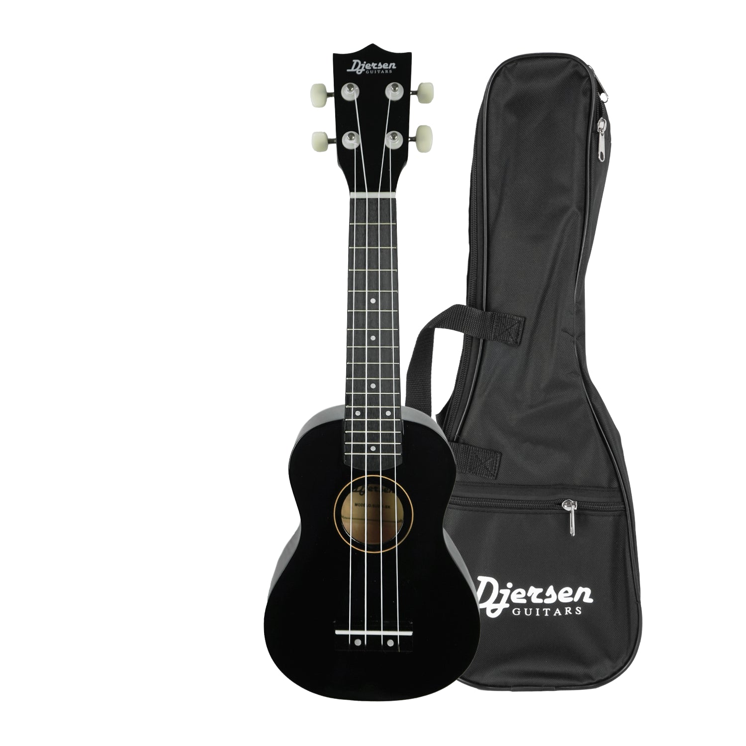 Ukelele Soprano Djersen Negro - SU001-BK