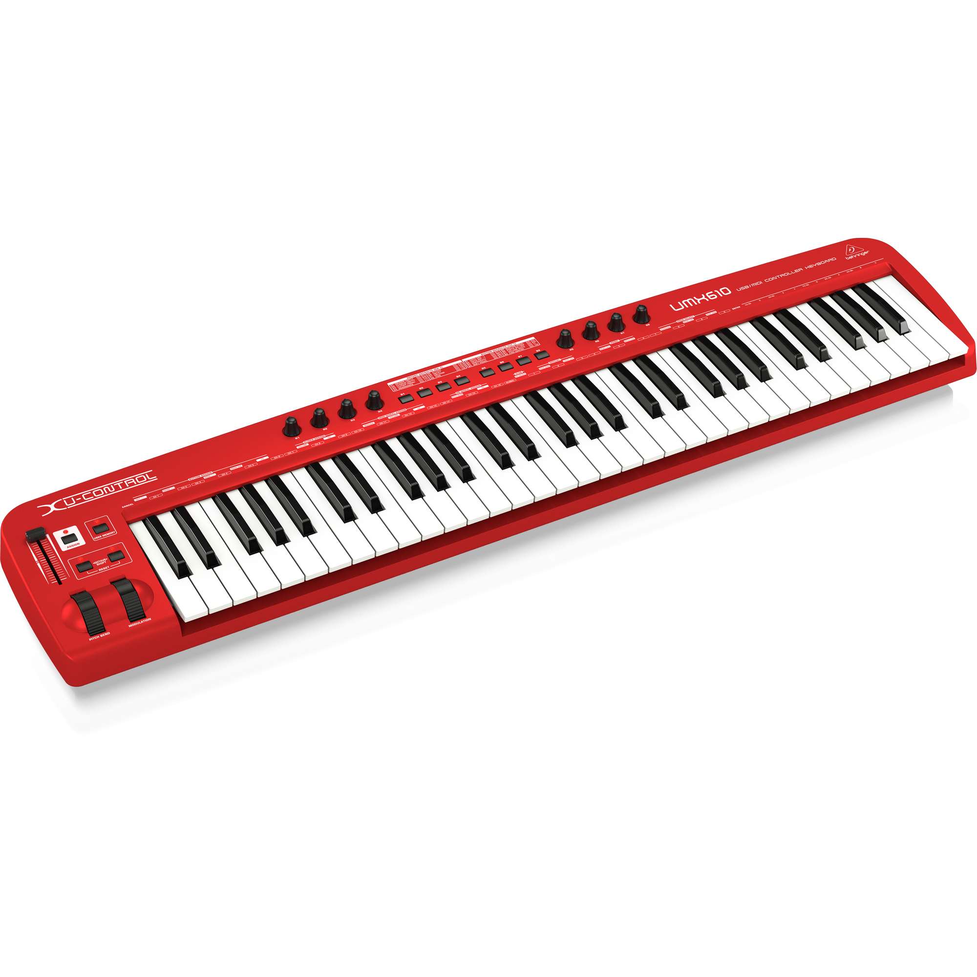 Controlador Midi De 61 Teclas Behringer - UMX-610