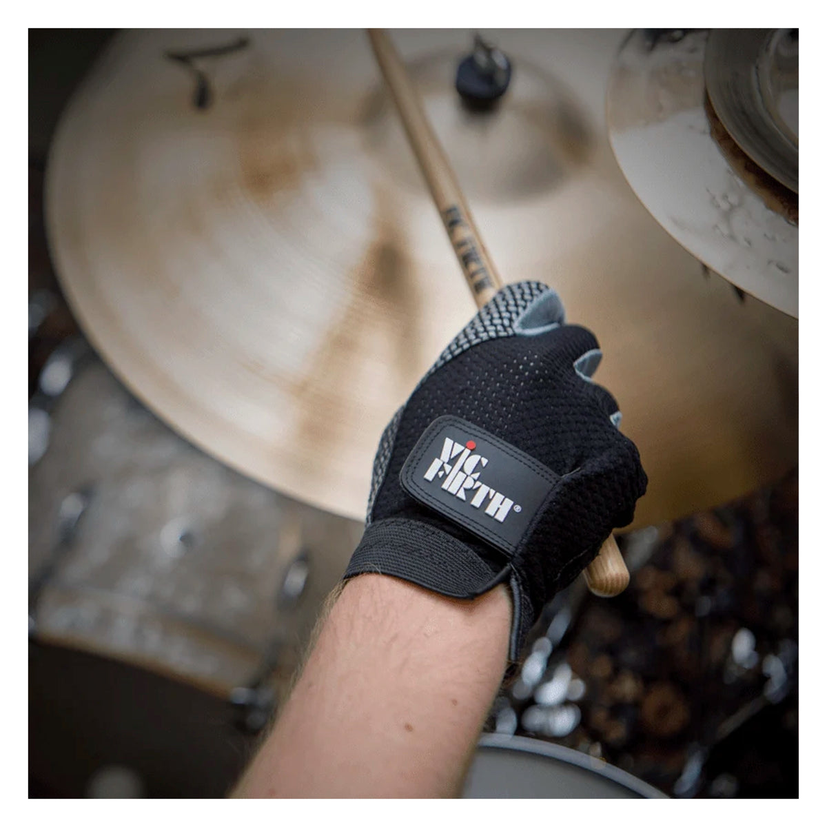 Guantes de baterista Vicfirth - VICGLVM