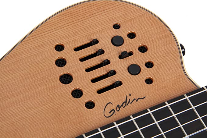 aislamiento Medicina telegrama Guitarra Godin - MULTIAC GRAND CONCERT SA-NT HG