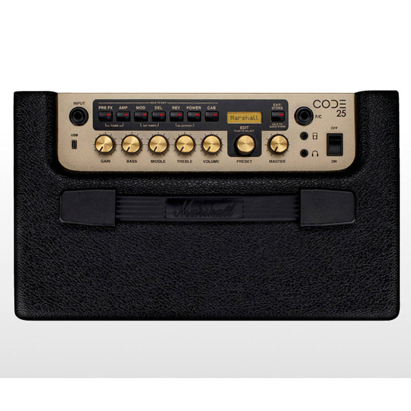 Amplificador Marshall con bluetooth - CODE25-E