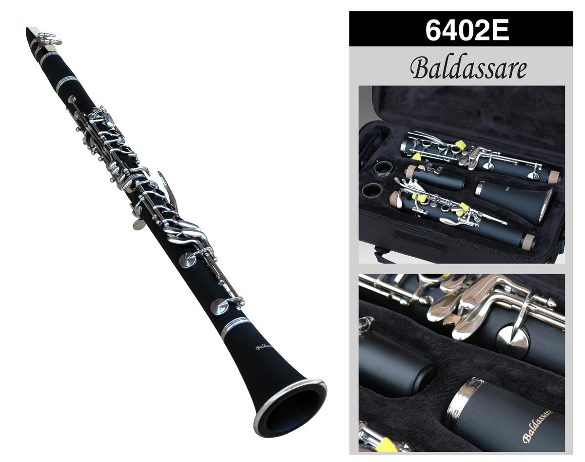 Clarinete Baldassare Si bemol Bb - 6402 NIC