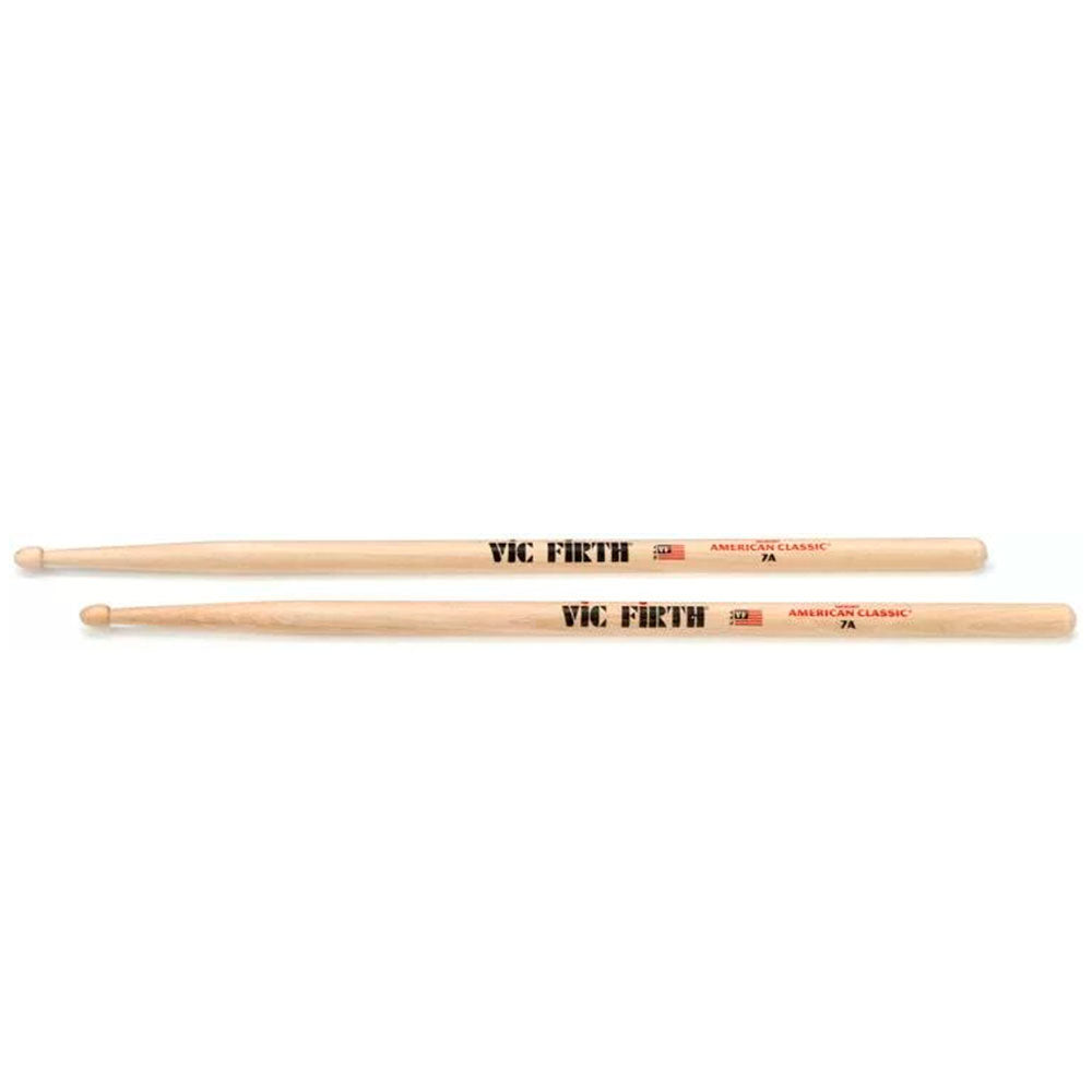 Baquetas punta madera Vic Firth 7A