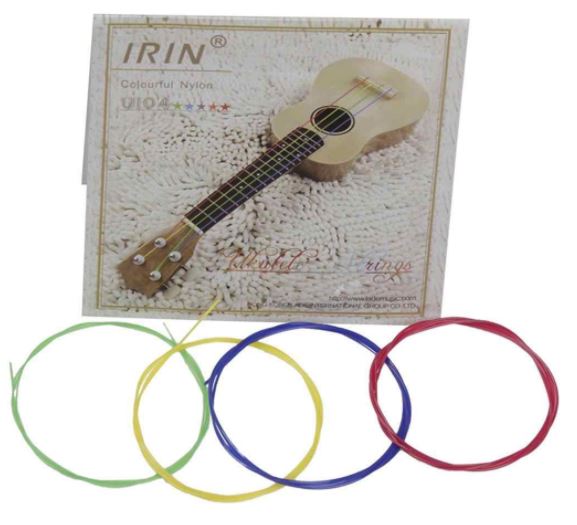 Cuerdas ukelele colores Irin - U104